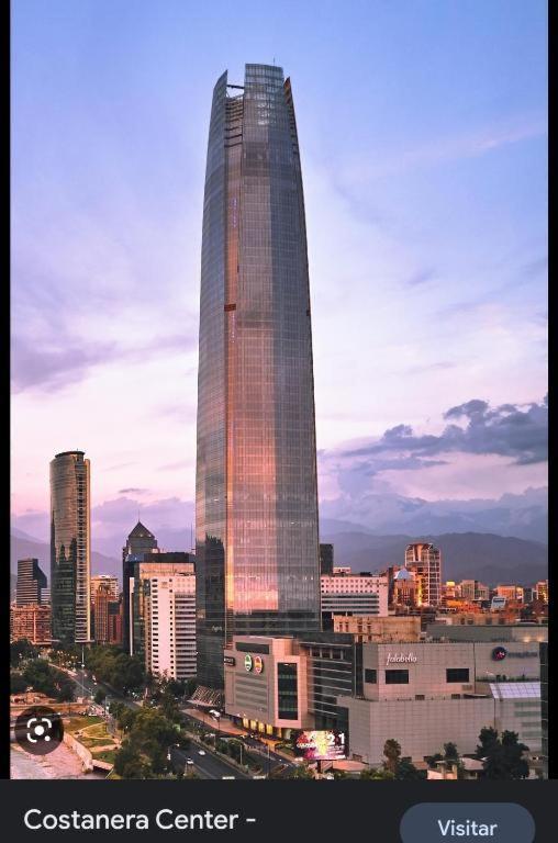 Departamento En Providencia Cerca Del Costanera Center Apartment Santiago Exterior photo